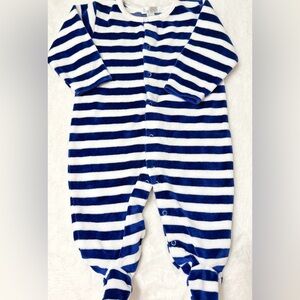 Kissy Kissy Baby Boys Blue Striped One Piece